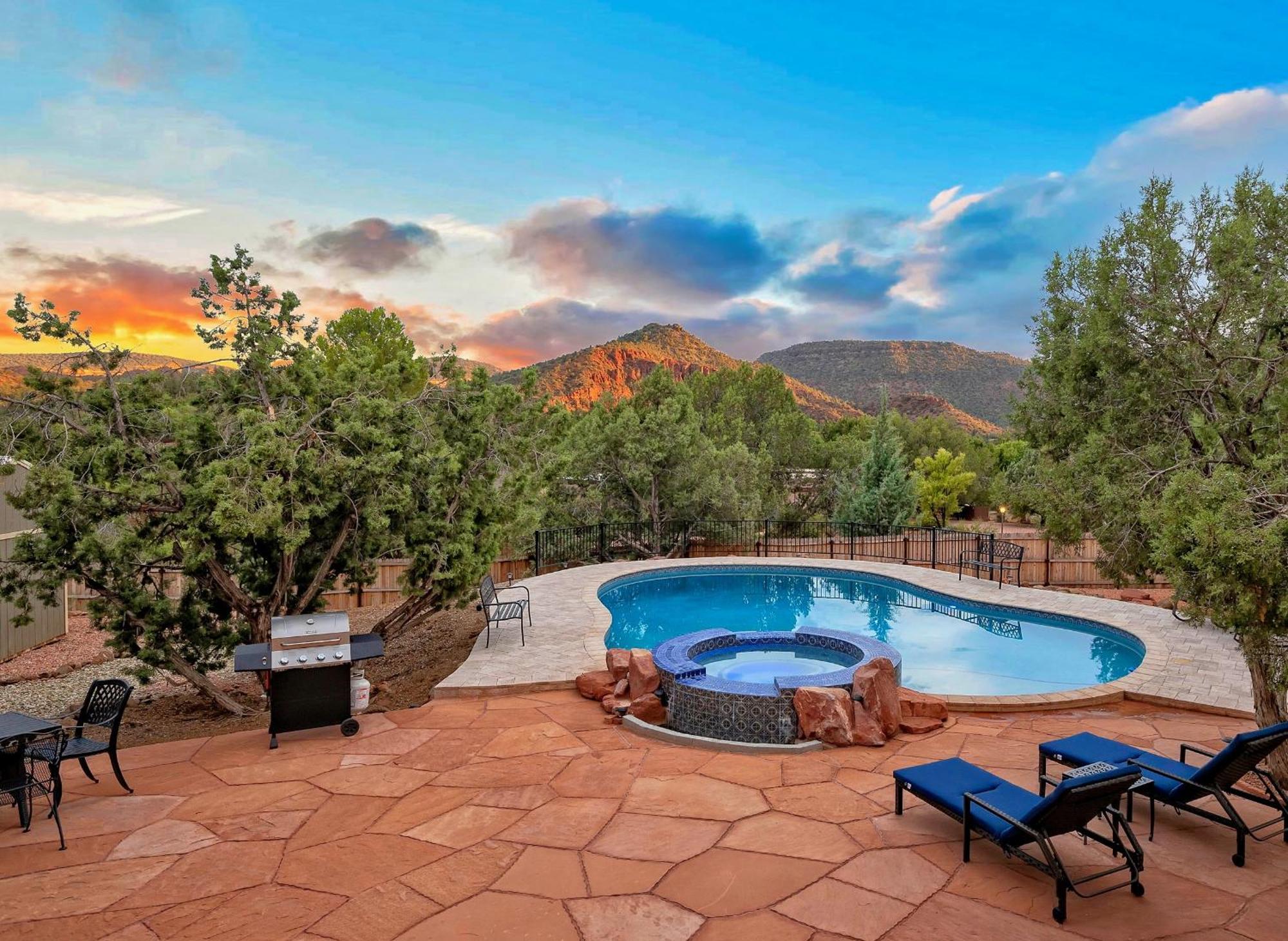 Sedona'S Paradise Found, Saltwater Pool And Hot Tub, Private Oasis! Экстерьер фото