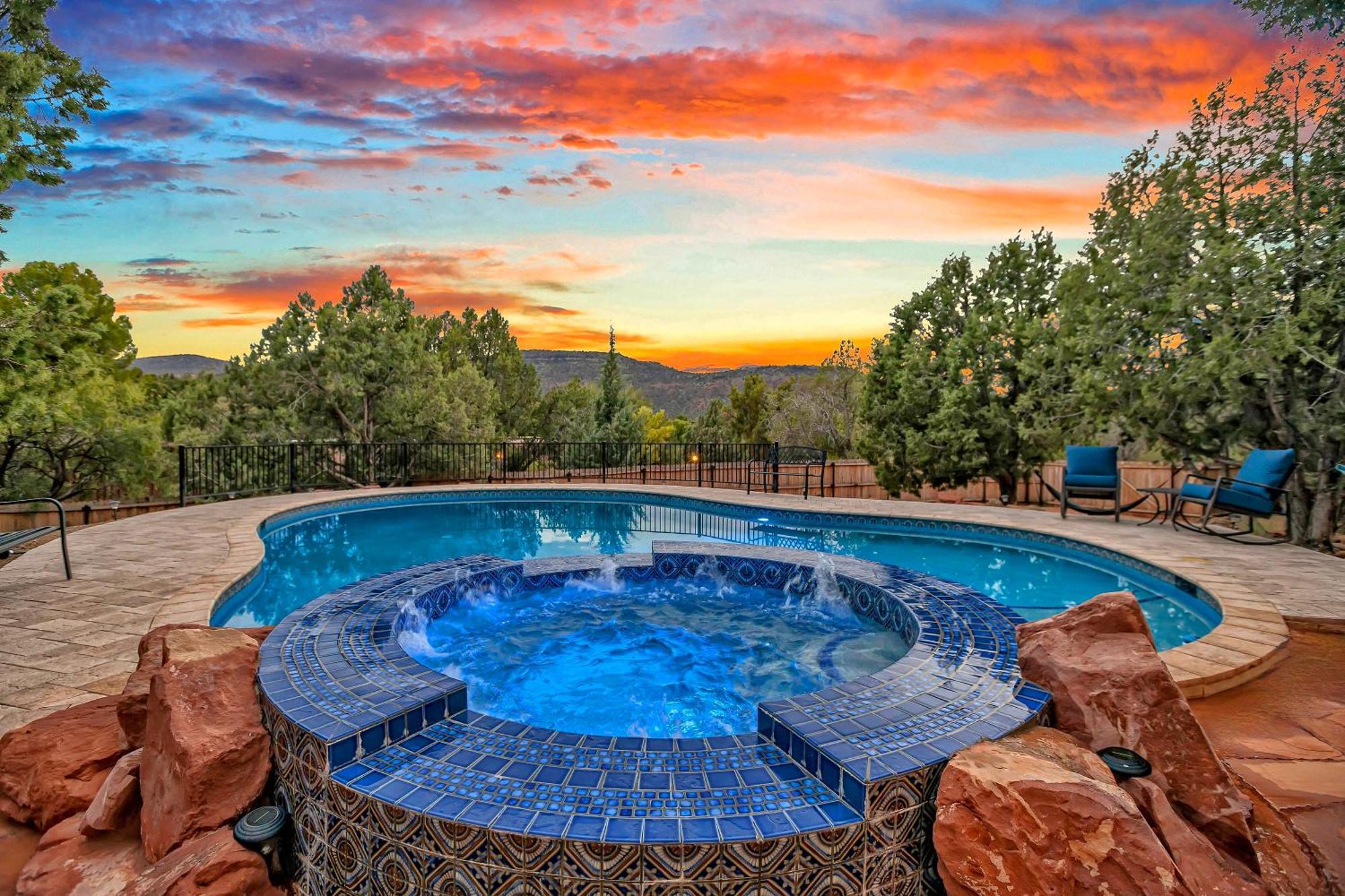 Sedona'S Paradise Found, Saltwater Pool And Hot Tub, Private Oasis! Экстерьер фото